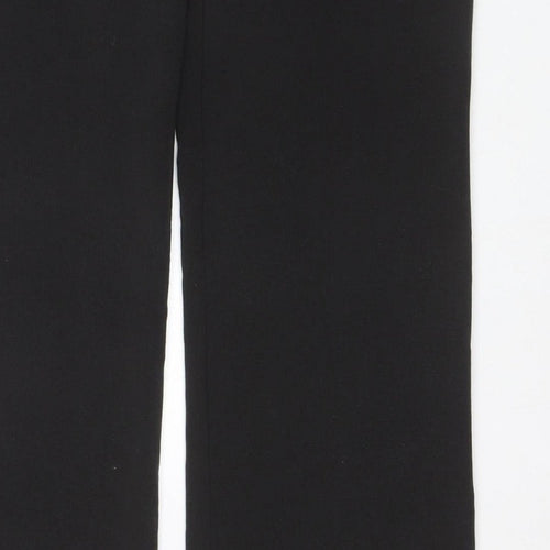 Debenhams Classics Womens Black Size 12 Straight Leg Trousers