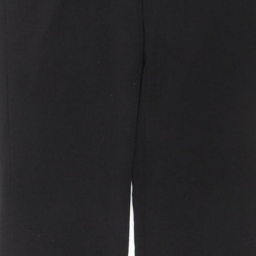 Debenhams Classics Womens Black Size 12 Straight Leg Trousers