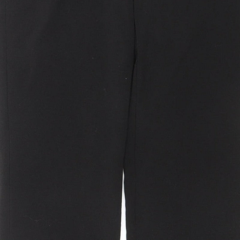 Debenhams Classics Womens Black Size 12 Straight Leg Trousers