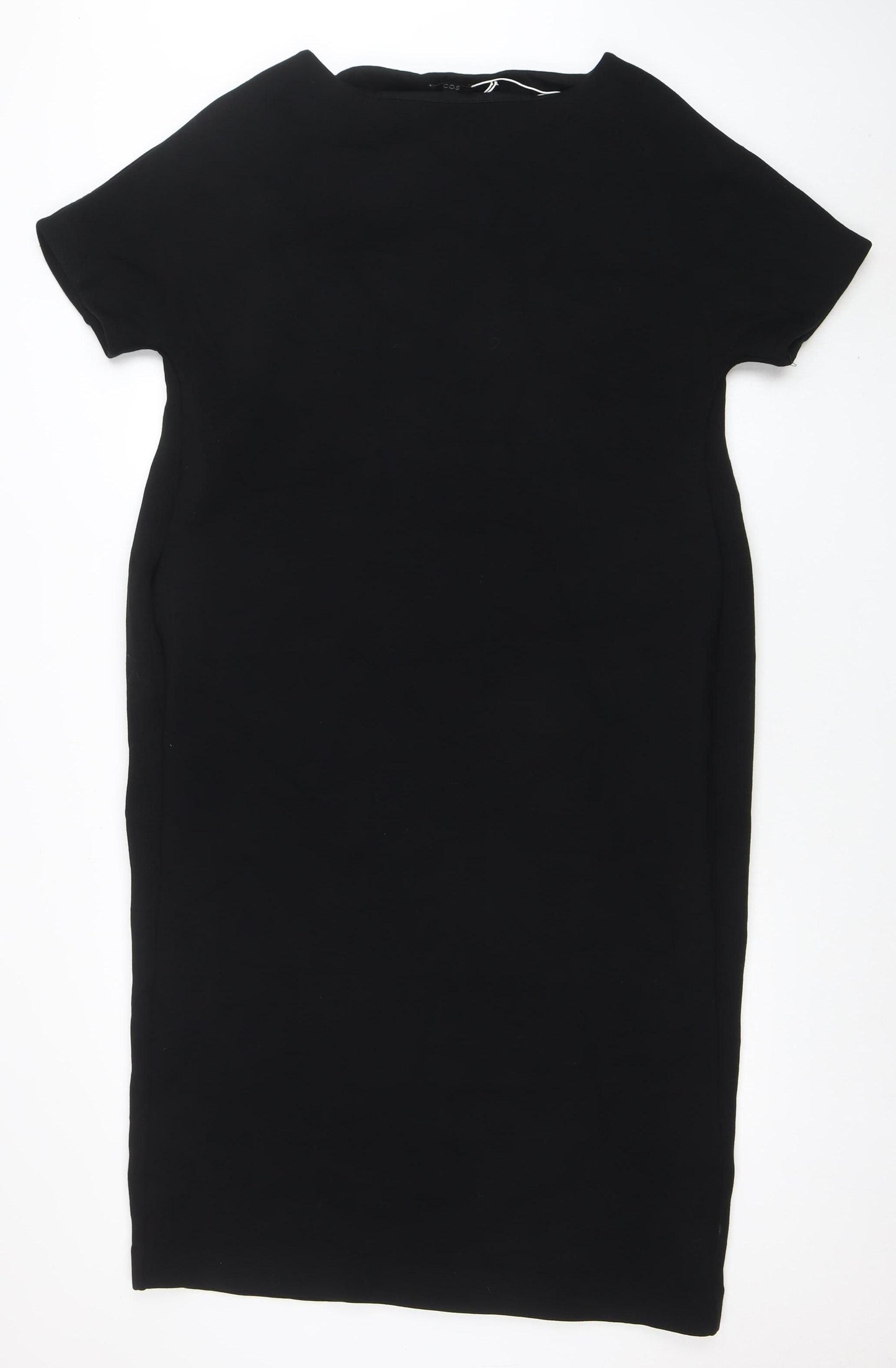 COS Women's Black Knee Length Stretch Sheath Dress M