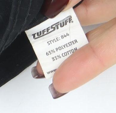 Tuff Stuff Men's Black 32 Cargo Work Shorts Polyester Cotton