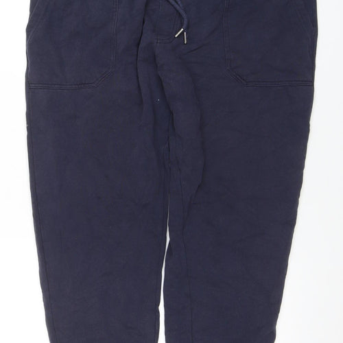 Burton Menswear London Men's Blue L Jogger Trousers Cotton Blend
