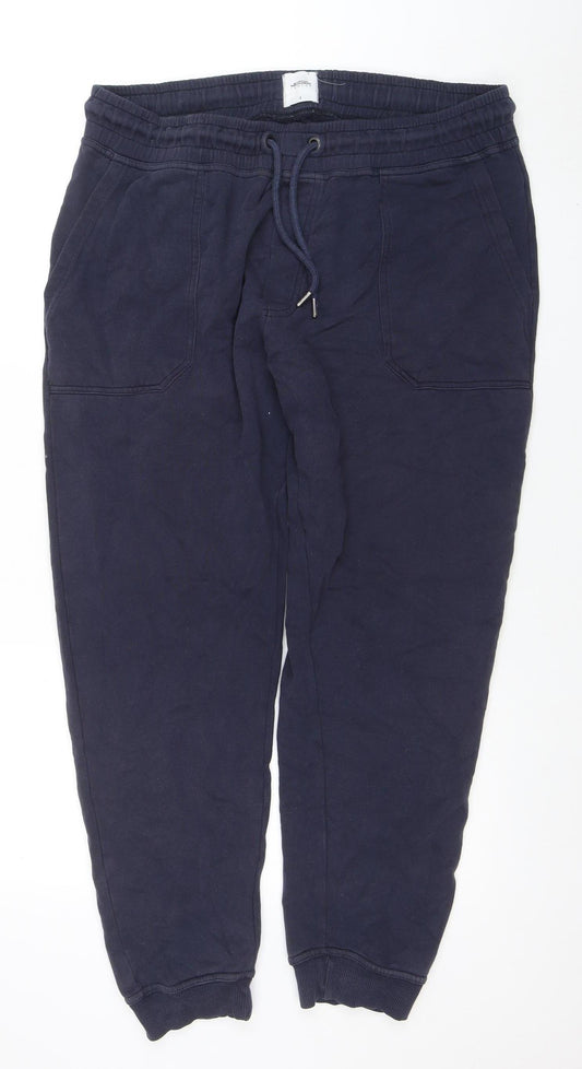 Burton Menswear London Men's Blue L Jogger Trousers Cotton Blend