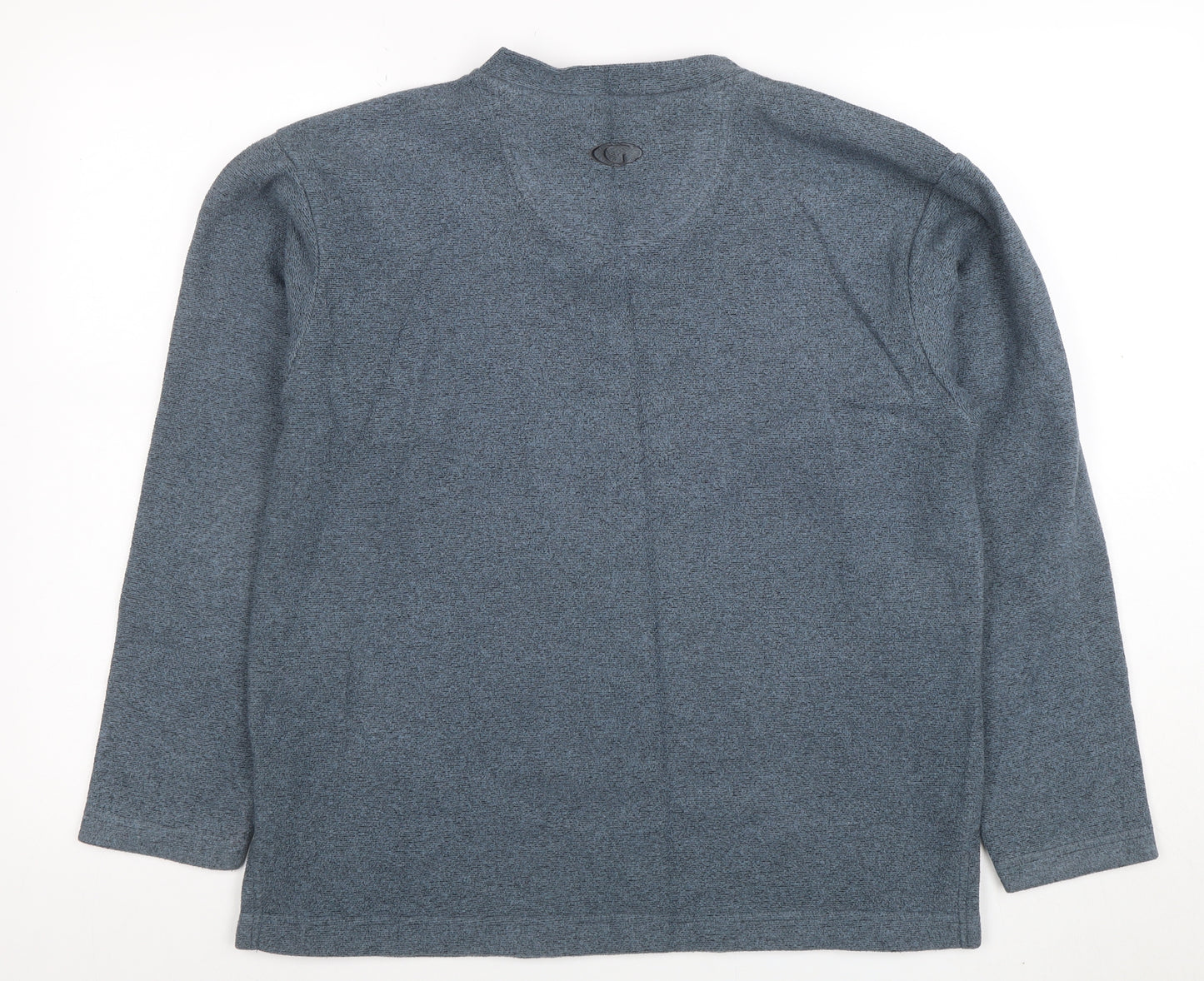 Gelert Men Blue XS V-Neck Pullover Fleece Sweatshirt