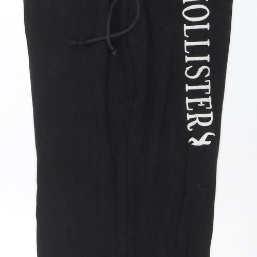 Hollister Women’s Black XS Jogger Sweatpants Drawstring Trousers