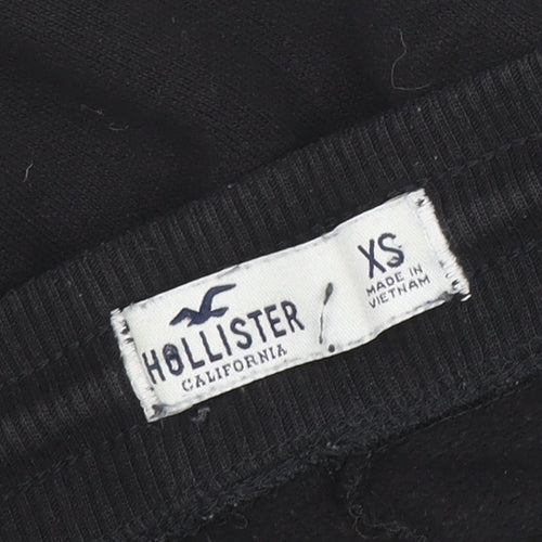 Hollister Women’s Black XS Jogger Sweatpants Drawstring Trousers