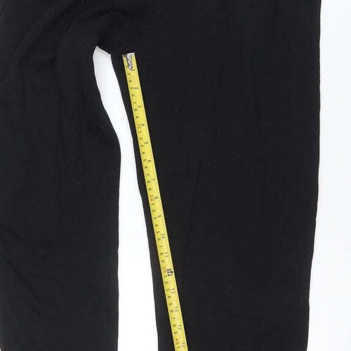 H&M Divided Womens Black Jogger Sweatpants Size S Cotton Blend