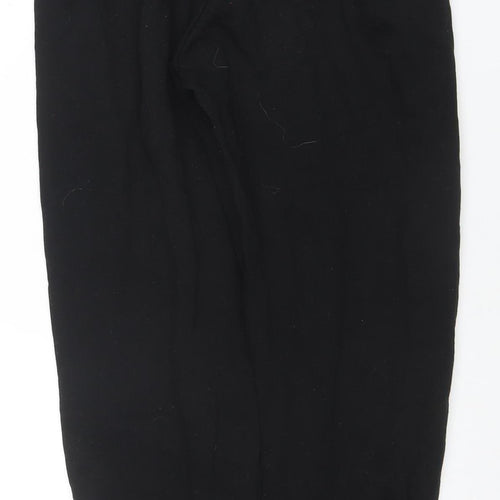 H&M Divided Womens Black Jogger Sweatpants Size S Cotton Blend