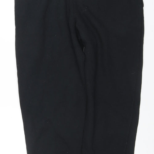 Reebok Womens Black Size 12 Essentials Sweatpants Activewear Trousers