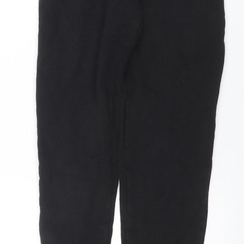 Russell Womens Black Jogger Sweatpants Size S Fleece Activewear