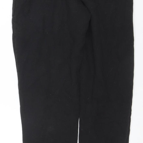 Russell Womens Black Jogger Sweatpants Size S Fleece Activewear
