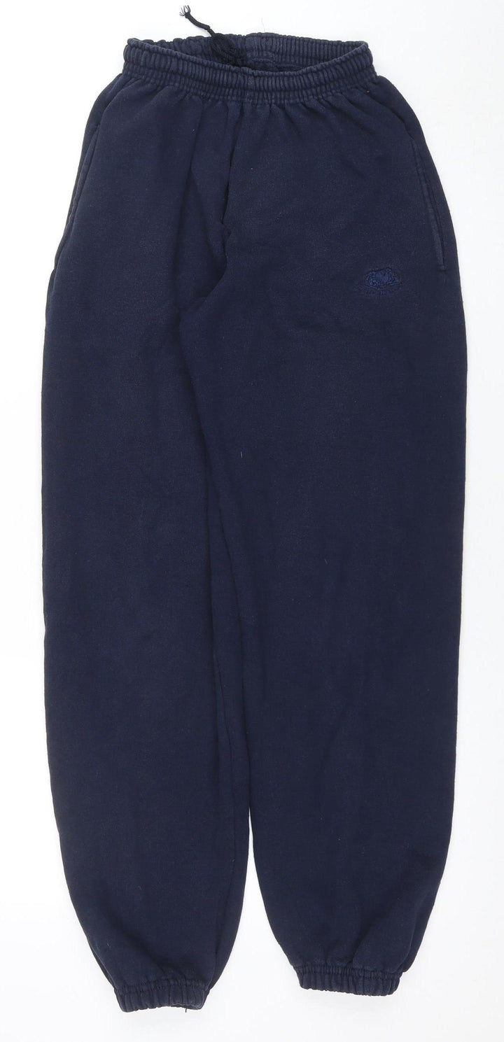 Fruit of the Loom Women's Blue Jogger Sweatpants S Regular Fit