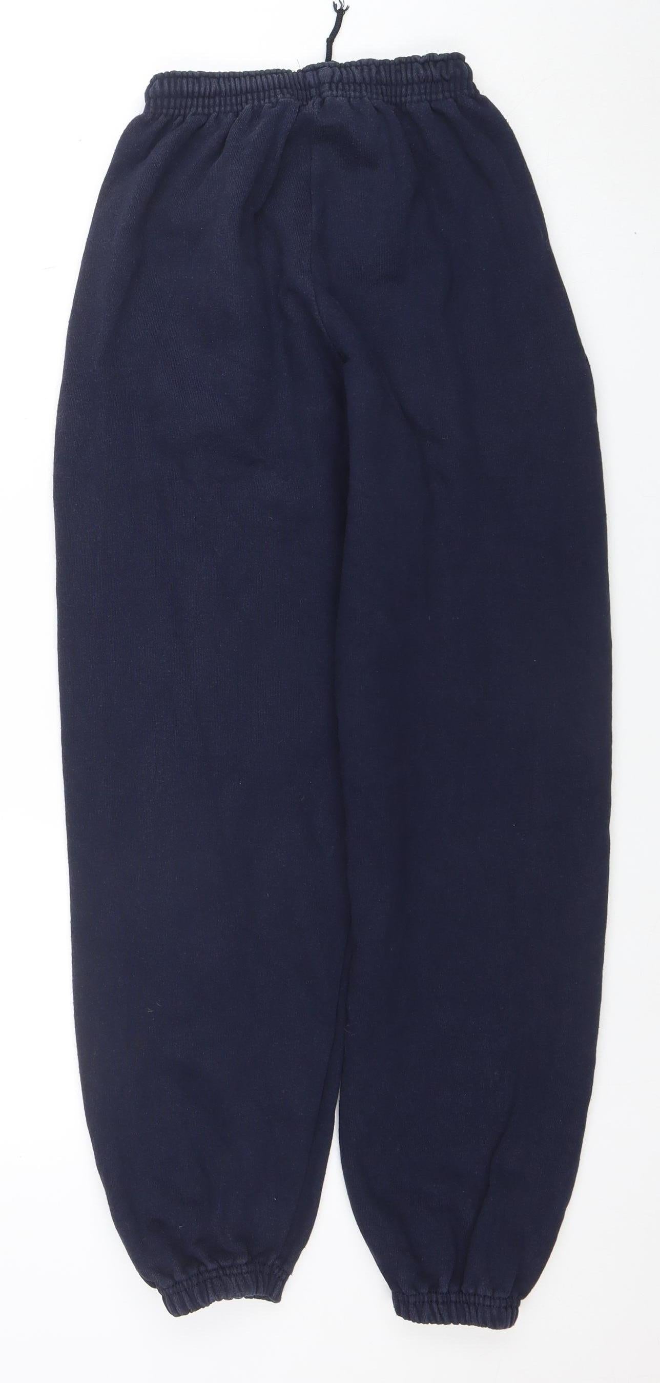 Fruit of the Loom Women's Blue Jogger Sweatpants S Regular Fit