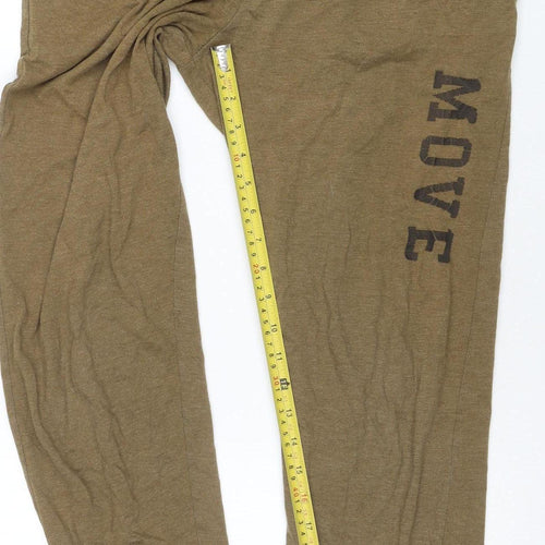 Team Spirit Women’s Beige Jogger Sweatpants XL Comfortable Fit