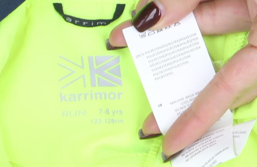 Karrimor Boys Yellow Reflective Running Jacket 7-8 Years Lightweight Windproof