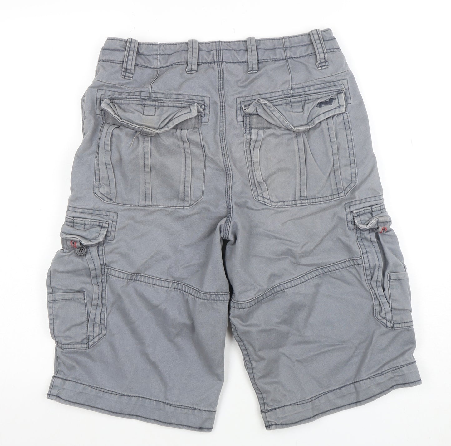 White Stuff Men’s Grey Cargo Shorts Size 30 Regular Cotton Casual