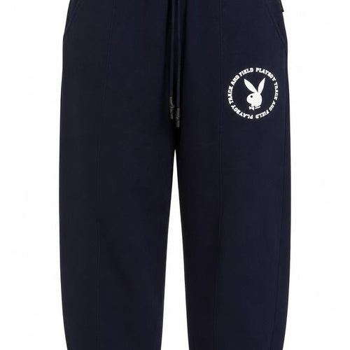 Playboy x Missguided Womens Navy Jogger Sweatpants UK 8