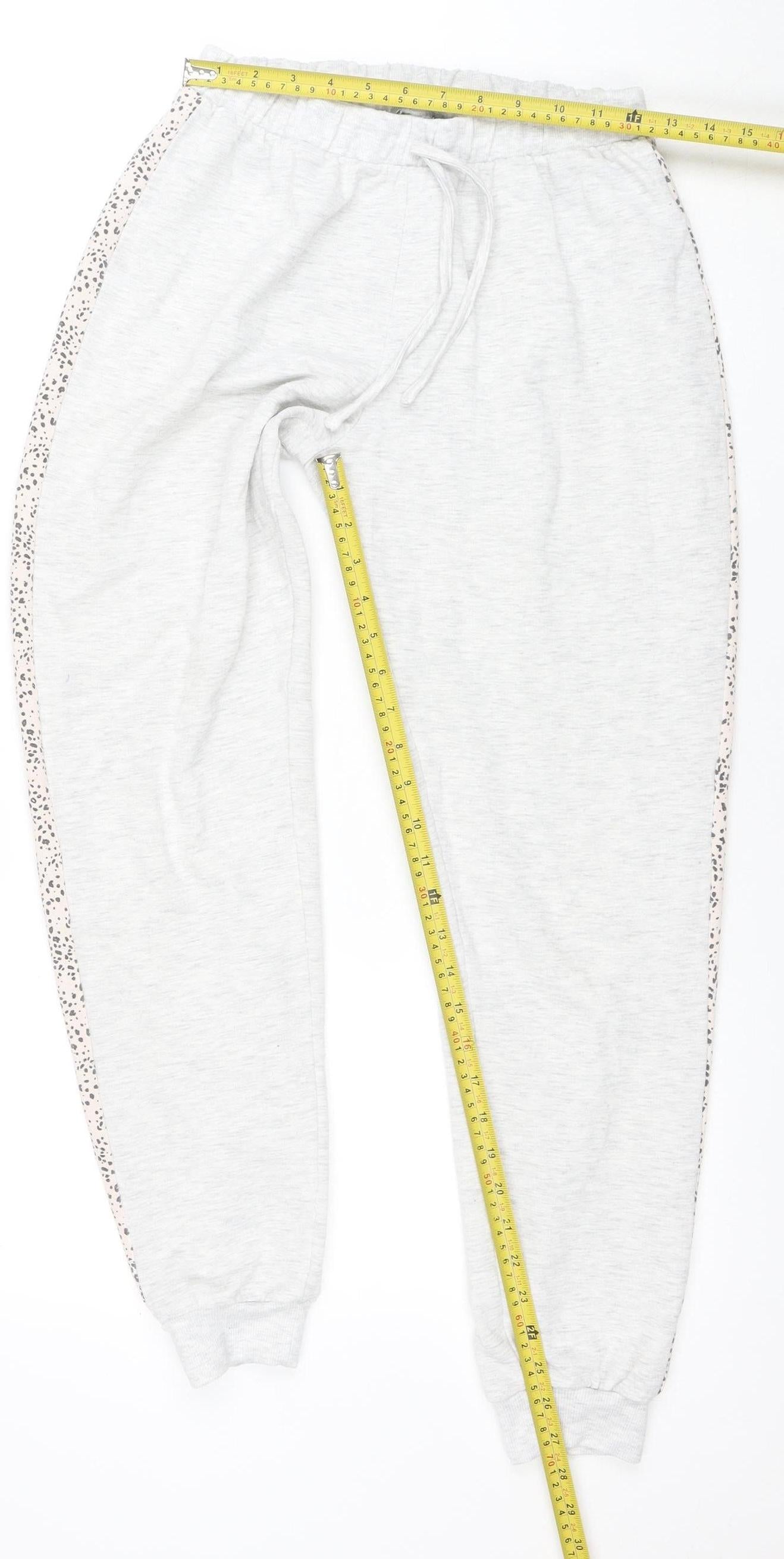 New Look Women’s Beige Jogger Sweatpants UK 10 Polyester Blend