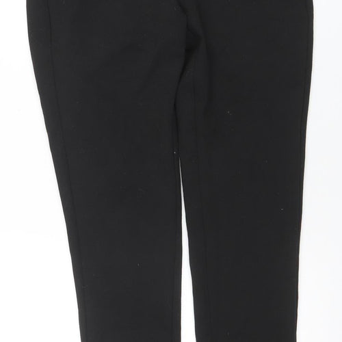 River Island Women's Black Slim Fit Stretch Trousers Size 12