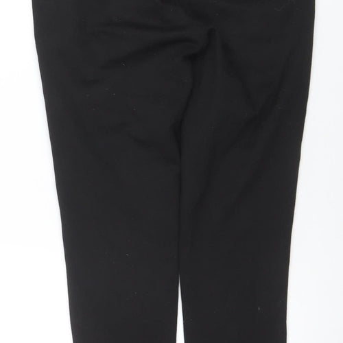 River Island Women's Black Slim Fit Stretch Trousers Size 12