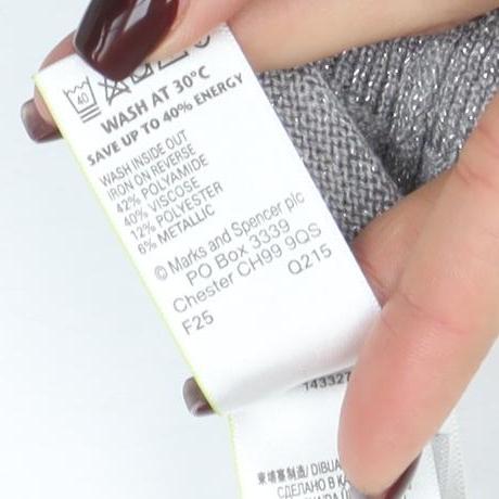 Marks and Spencer Women's Silver Cardigan Size 18 Long Sleeve Knit