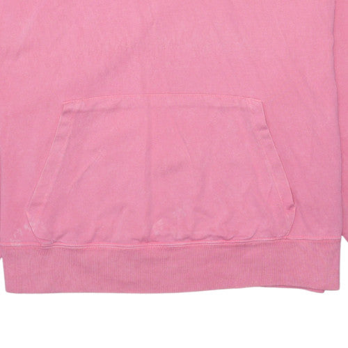 Nike Women's Pink Pullover Hoodie Small Cotton Casual Wear