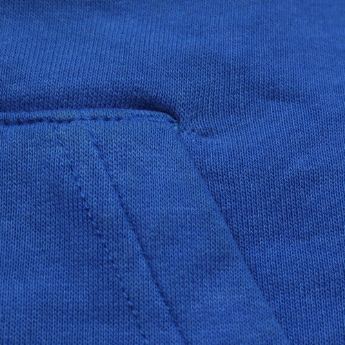Adidas Mens Blue Pullover Hoodie Medium Regular Fit Sportswear