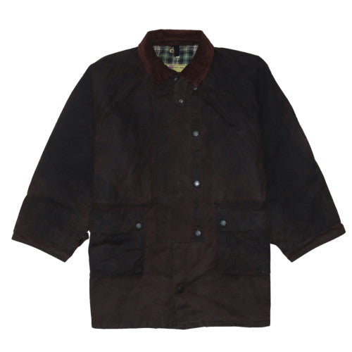 Ben Nevis Men’s Brown Waxed Outdoor Jacket L Regular Fit