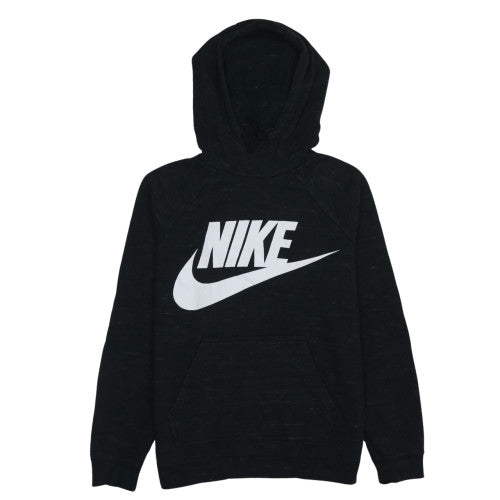 Nike Men's Black Pullover Hoodie S Regular Fit Logo Sportswear