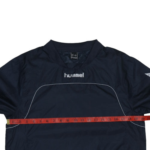Hummel Men’s Blue Long Sleeve Pullover Training Top Size S
