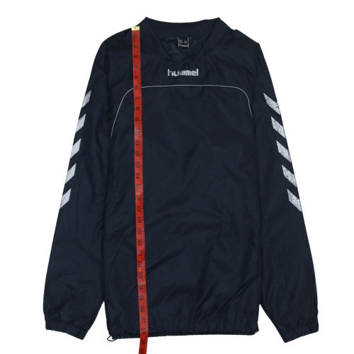 Hummel Men’s Blue Long Sleeve Pullover Training Top Size S