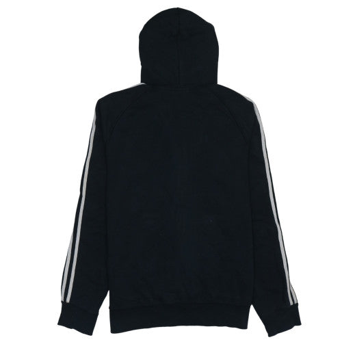 Adidas Men's Black Full Zip Hoodie M Sports Fleece Sweatshirt