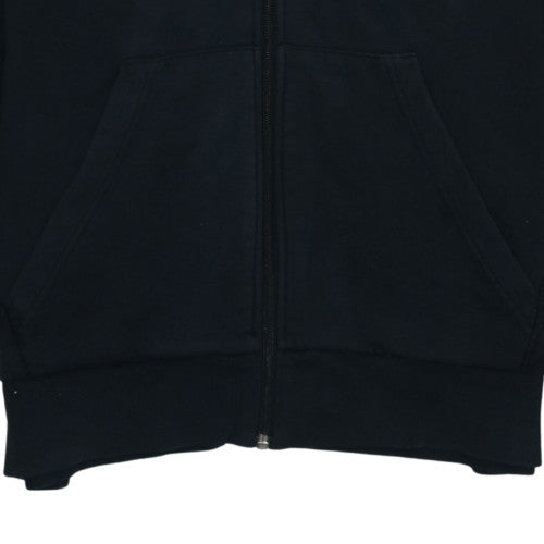Adidas Men's Black Full Zip Hoodie M Sports Fleece Sweatshirt