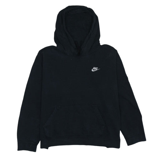 Nike Womens Black XL Pullover Hoodie Sweatshirt Cotton Blend