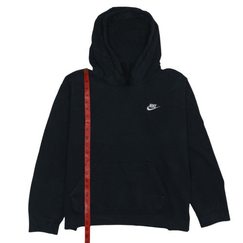 Nike Womens Black XL Pullover Hoodie Sweatshirt Cotton Blend