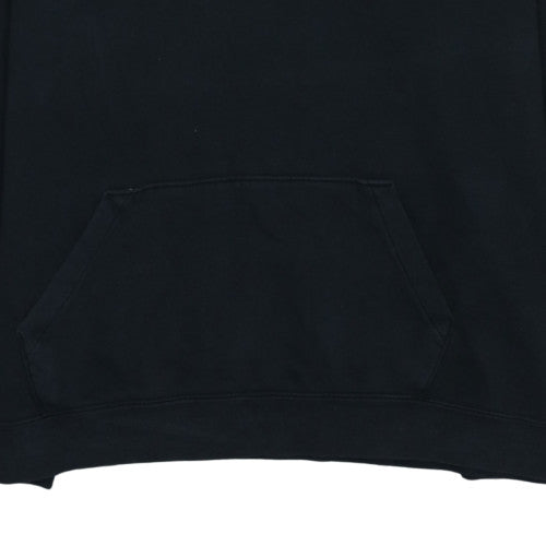 Nike Womens Black XL Pullover Hoodie Sweatshirt Cotton Blend