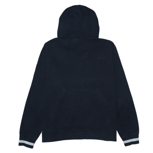 Nike Air Men's Navy Blue Pullover Hoodie L Logo Cotton Blend