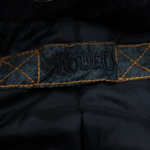 Rodeo Mens Multicoloured 38 Retro Hooded Puffer Jacket