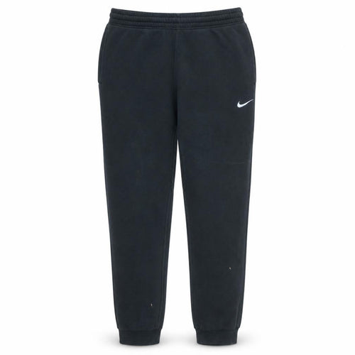 Nike Men's Black Fleece Jogger Trousers L Regular Fit