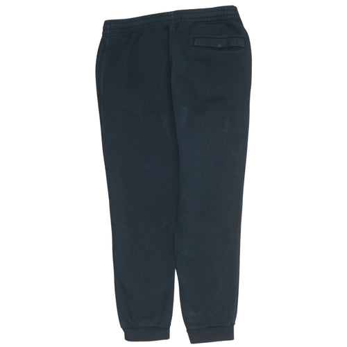 Nike Men's Black Fleece Jogger Trousers L Regular Fit