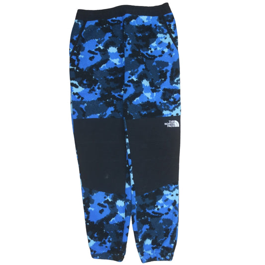The North Face Men's Blue Camouflage Fleece Joggers Size L