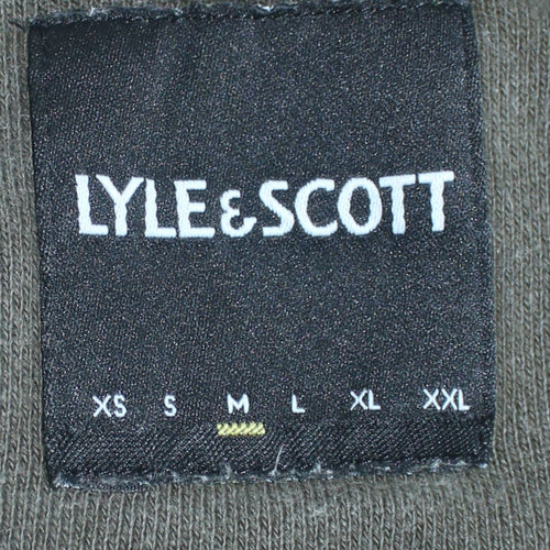 Lyle & Scott Men's Green Cotton Crew Neck Sweatshirt Size L