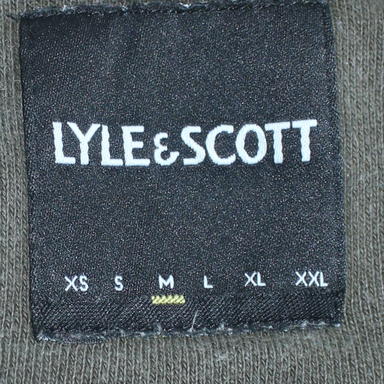 Lyle & Scott Men's Green Cotton Crew Neck Sweatshirt Size L