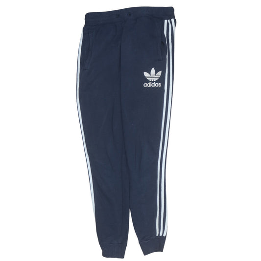 Adidas Men's Blue Jogger Trousers M Regular Fit Sports Track Pants