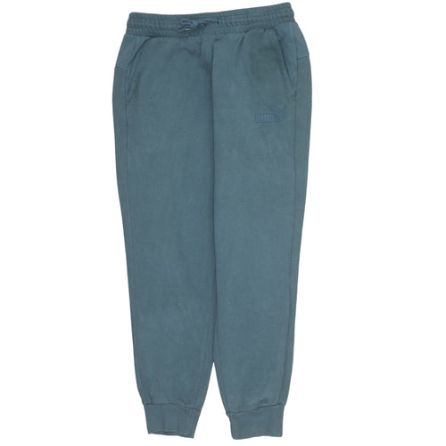 Puma Men Blue Regular Fit Jogger Sweatpants M