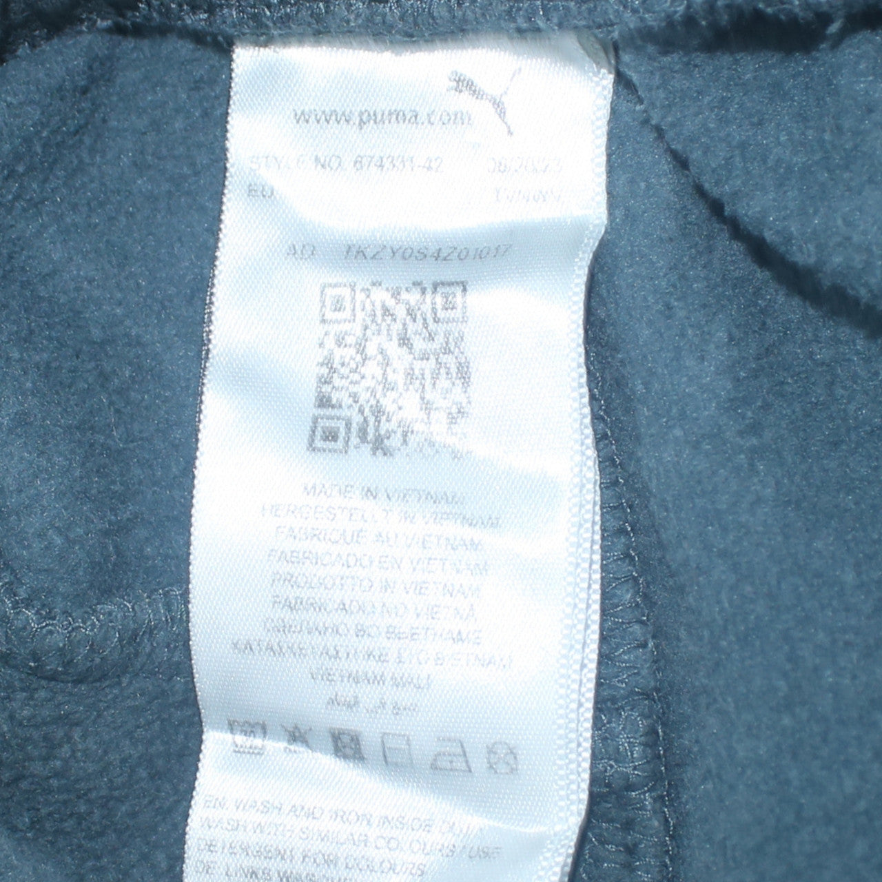 Puma Men Blue Regular Fit Jogger Sweatpants M