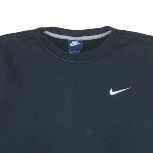 Nike Men's Black M Pullover Crew Neck Fleece Sweatshirt
