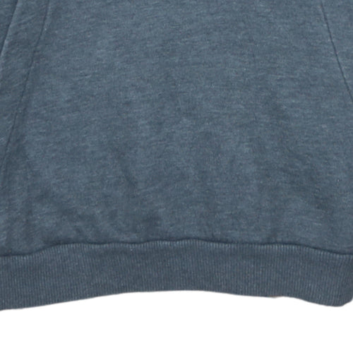Adidas Men’s Grey Pullover Hoodie S Regular Fit Sportswear