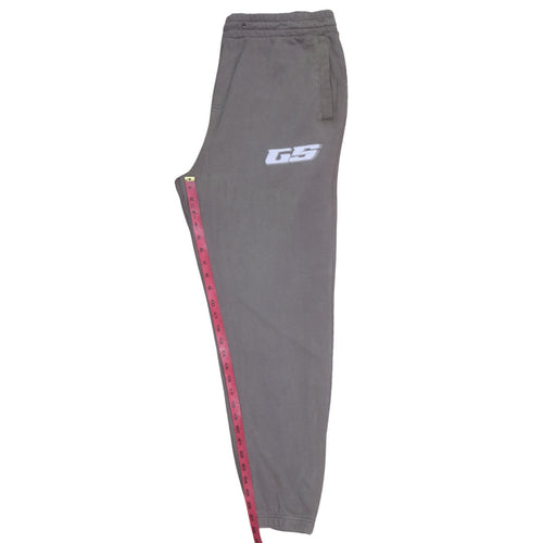 Gymshark Men's Grey Cotton Joggers L Regular Fit