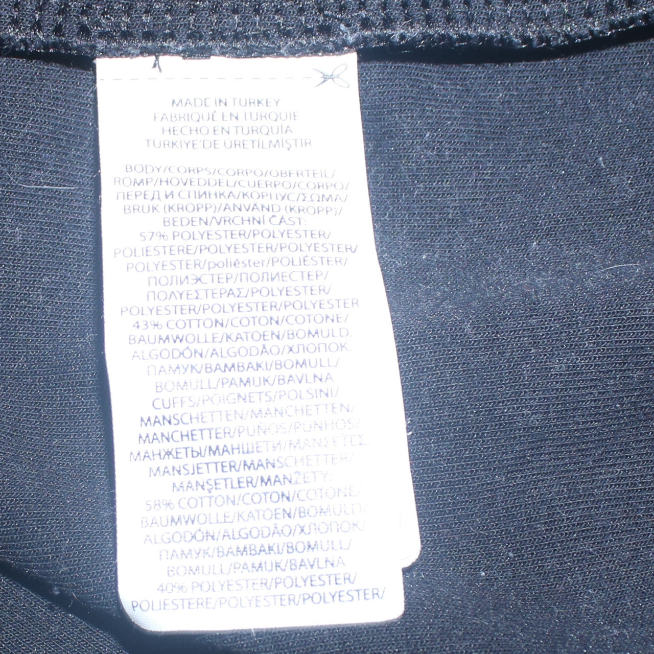 Ralph Lauren Men's Black Full Zip Hoodie M Cotton Blend